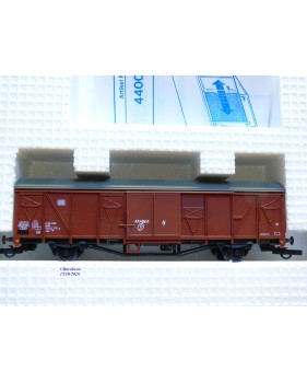 ROCO 44009 / PREISER 30726 , set 4 wagons couverts  cirque KRONE   DB  Neuf BO