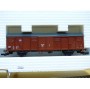ROCO 44009 / PREISER 30726 , set 4 wagons couverts  cirque KRONE   DB  Neuf BO