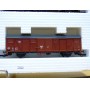 ROCO 44009 / PREISER 30726 , set 4 wagons couverts  cirque KRONE   DB  Neuf BO