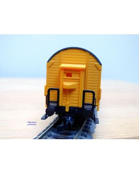 ROCO 44009 / PREISER 30726 , set 4 wagons couverts  cirque KRONE   DB  Neuf BO