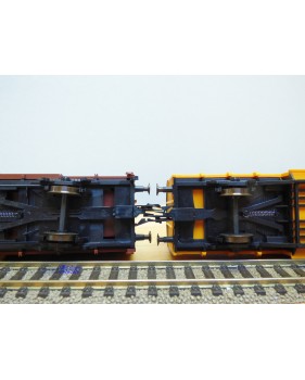 ROCO 44009 / PREISER 30726 , set 4 wagons couverts  cirque KRONE   DB  Neuf BO