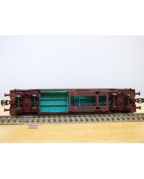 ROCO 46577, wagon poche type Sdgkkmss chargé de 2 conteneurs de 20' VAILLANT  ÖBB   Neuf   BO