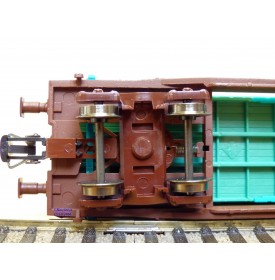 ROCO 46577, wagon poche type Sdgkkmss chargé de 2 conteneurs de 20' VAILLANT  ÖBB   Neuf   BO