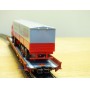 FLEISCHMANN  5276,  wagon surbaissé type Saadkms.690 Rollende Landstrasse et camion MERCEDES    DB   BO 