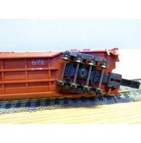 FLEISCHMANN  5276,  wagon surbaissé type Saadkms.690 Rollende Landstrasse et camion MERCEDES    DB   BO 