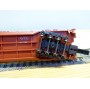 FLEISCHMANN  5276,  wagon surbaissé type Saadkms.690 Rollende Landstrasse et camion MERCEDES    DB   BO 