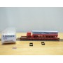 FLEISCHMANN  5276,  wagon surbaissé type Saadkms.690 Rollende Landstrasse et camion MERCEDES    DB   BO 