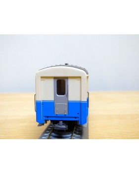 Voiture métallique à portes centrales AB 1157 Rhb BO