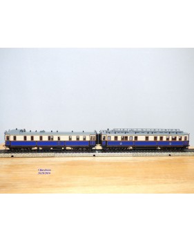 Märklin 2681 ( 8 9265), coffret  de 2 voitures du train de Guillaume II ( Hofzug "Kaiser Wilhelm II" )  Neuf   BO