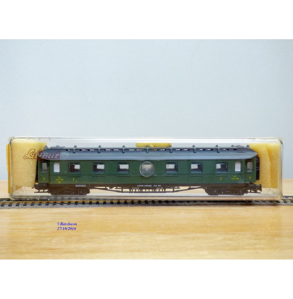 LILIPUT  295 41, voiture grandes lignes type A7  1 Cl.  ALSACE LORRAINE  (AL  )  neuf  BO