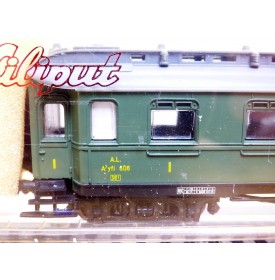 LILIPUT ancien 201 wagon plat chargé de 4 conteneurs ( cadres)  NS  BO