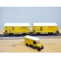 Märklin 4876, coffret 2 wagons et camion  BANANEN   DRG   neuf    BO  