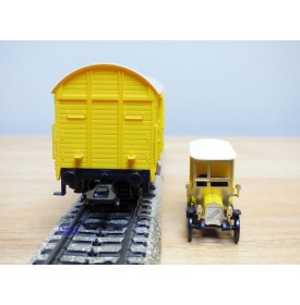 Märklin 4876, coffret 2 wagons et camion  BANANEN   DRG   neuf    BO  