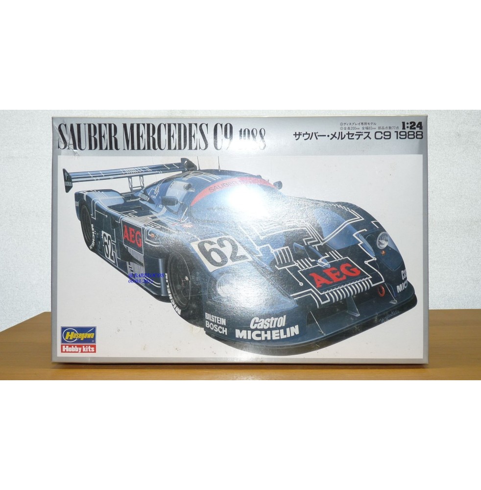 HASEGAWA 22018 SAUBER MERCEDES C9 1988  Neuf BO 1/24