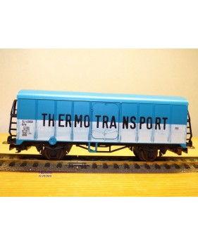 LILIPUT 221 80 , wagon couvert réfrigérant   type Grfu  THERMOTRANSPORT  SJ  neuf   BO