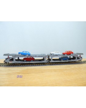 RIVAROSSI Tren Hobby 12059, wagon porte autos Type Pay Sitfa FS BO