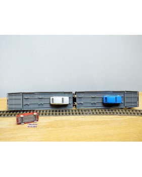 RIVAROSSI Tren Hobby 12059, wagon porte autos Type Pay Sitfa FS BO