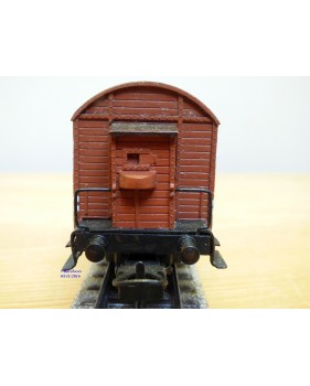 Märklin 320.3,  wagon couvert  à guérite  pour transport de bananes Jamaica  DB 