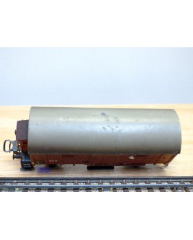 Märklin 320.3,  wagon couvert  à guérite  pour transport de bananes Jamaica  DB 
