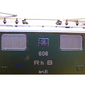 Bemo 1254 127 motrice BoBoBo Ge 6/6 II N° 707 "Scuol" Rhb BO
