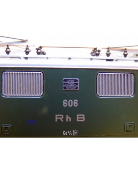 BEMO  1250 126, motrice Bo Bo  type Ge 4/4 I   N°: 606     KESCH    Rhb  neuf    BO