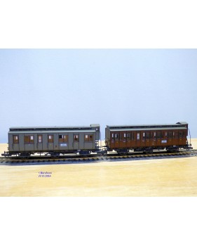 ROCO 44013,  2 wagons anciens  à 3 essieux et guérite  KPEV   neuf   BO