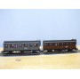 ROCO 44013,  2 wagons anciens  à 3 essieux et guérite  KPEV   neuf   BO