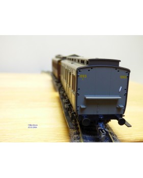 ROCO 44013,  2 wagons anciens  à 3 essieux et guérite  KPEV   neuf   BO
