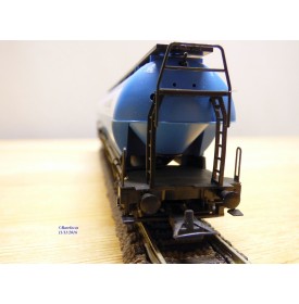 RÖWA 2304 wagon plat chargé de 2 conteneurs LESAGE  DB BO 
