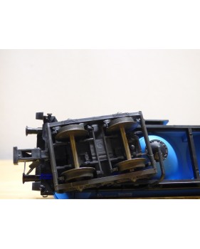 RÖWA 2304 wagon plat chargé de 2 conteneurs LESAGE  DB BO 
