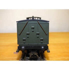 MMM-RG ???, voiture ancienne à 2 essieux de 3ème classe avec compartiment dames seules  type C6  ° 3014  EST 