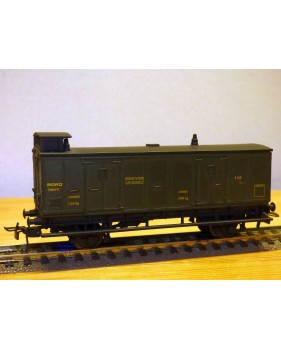 MMM-RG ???, voiture ancienne à 2 essieux de 3ème classe avec compartiment dames seules  type C6  ° 3014  EST 