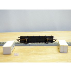 Berliner TT Bahn 4522, wagon plat type Sm chargé de 2 conteneurs réfrigérants M  DR  BO