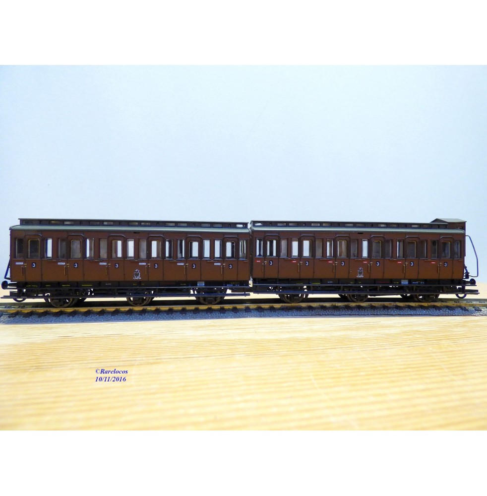 ROCO 44227A voiture unifiée 2  ème classe type B SBB BO