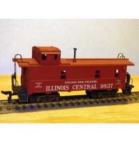 RIVAROSSI 2274, fourgon de queue ( caboose )  ILLINOIS CENTRAL 