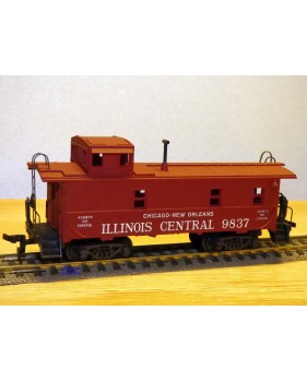 RIVAROSSI 2274, fourgon de queue ( caboose )  ILLINOIS CENTRAL 