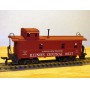 RIVAROSSI 2274, fourgon de queue ( caboose )  ILLINOIS CENTRAL 