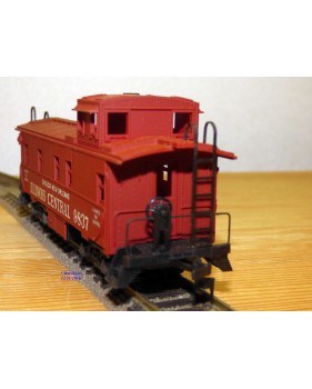 RIVAROSSI 2274, fourgon de queue ( caboose )  ILLINOIS CENTRAL 