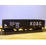RIVAROSSI 2278, wagon trémie ( hopper )  KO&G Kansas Oklahoma and Gulf 