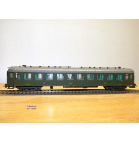 France Trains  256k,  voiture  OCEM à rivets 3 Cl. type C10 yfi   MIDI   N°: 12129  BO