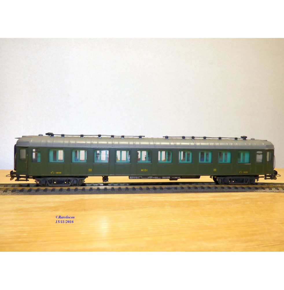 France Trains 407 allège postale PEz SNCF BO