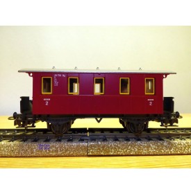 MÄRKLIN   4108,   voiture ancienne à plate forme d'extrémité  à 2 essieux  Chemins de fer privés  neuf  BO 