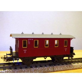 MÄRKLIN   4039 / 29535,   voiture ancienne à plate forme d'extrémité  à 2 essieux  Chemins de fer privés  neuf  BO 