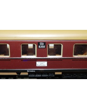 MÄRKLIN   4191  voiture grandes lignes de 3 Kl. K.W.St.E. BO 