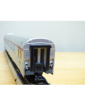 MÄRKLIN   41875-01,  rare voiture grandes lignes  INOX  PBA   A8u 33   L' Oiseau Bleu   SNCF  BO