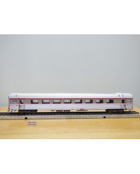 MÄRKLIN   41875-02,  rare voiture grandes lignes  INOX  PBA   A8u 31   L' Oiseau Bleu   SNCF  BO