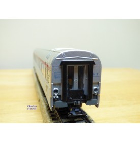 MÄRKLIN   41875-02,  rare voiture grandes lignes  INOX  PBA   A8u 31   L' Oiseau Bleu   SNCF  BO