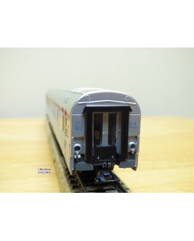 MÄRKLIN   41875-02,  rare voiture grandes lignes  INOX  PBA   A8u 31   L' Oiseau Bleu   SNCF  BO