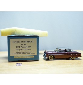 MADISON MODELS / SMTS  ( Fa.Daimler House )10, PACKARD 250 Mayfair Hardtop 1951   neuf  BO
