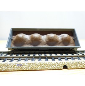 MÄRKLIN   48446,  wagon trémie à déchargement latéral  transport de minerai type Fad   PONT A MOUSSON   SNCF  Neuf   BO